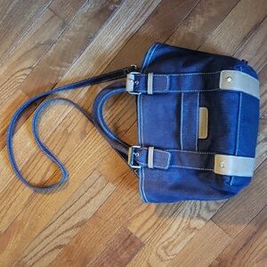 WOMENS TOMMY HILFIGER JEAN DENIM PURSE